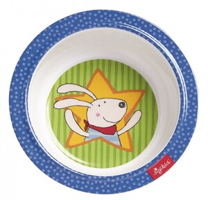Детская посуда и приборы: Тарелка глубокая Racing Rabbit Sigikid