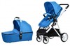 Miqilong Універсальна коляска 2в1 Mi baby T900 синя