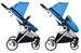 Miqilong Универсальная коляска 2в1 Mi baby T900 синяя дополнительное фото 2.