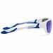 Детские солнцезащитные очки Koolsun Sport бело-голубые 6+ дополнительное фото 2.