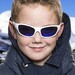 Детские солнцезащитные очки Koolsun Sport бело-голубые 6+ дополнительное фото 6.