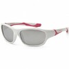 Детские солнцезащитные очки Koolsun Sport бело-розовые 3+