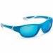 Детские солнцезащитные очки Koolsun Sport бирюзово-белые 6+ дополнительное фото 1.