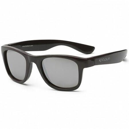 Детские очки: Детские солнцезащитные очки Koolsun Wave чорные 1+