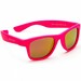 Детские солнцезащитные очки Koolsun Wave неоново-розовые 3+ дополнительное фото 1.