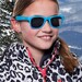 Детские солнцезащитные очки Koolsun Wave неоново-голубые 1+ дополнительное фото 7.