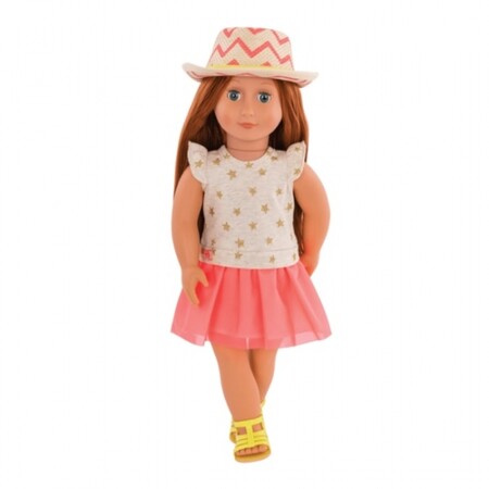 Куклы: Кукла Клементин (46 см) в платье со шляпкой Our Generation