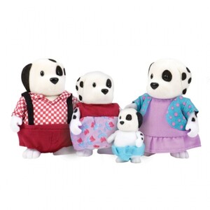 Ляльки: Набір фігурок — Сім'я Собак Li'l Woodzeez