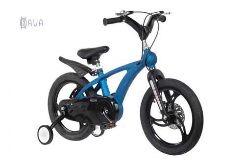 Велосипеди: Дитячий велосипед Miqilong YD Синій 16`