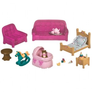 Домики и мебель: Игровой набор - Гостиная и Детская Li'l Woodzeez