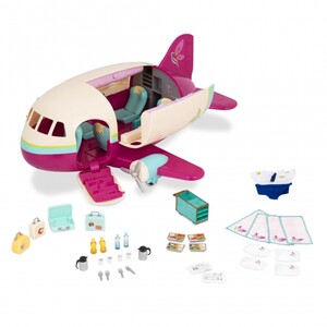 Коляски і транспорт для ляльок: Ігровий набір — Літак Li'l Woodzeez