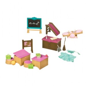 Домики и мебель: Игровой набор - Класс и игровая площадка Li'l Woodzeez