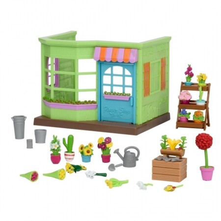 Будиночки і меблі: Ігровий набір — Квітковий магазин (маленький) Li'l Woodzeez