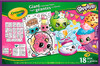 Большая книга-раскраска Crayola Шопкинс (04-0252)