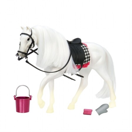 Животные: Игровая фигура - Белая лошадь Камарилло Lori