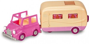 Коляски і транспорт для ляльок: Ігровий набір — Веселий кемпінг (відкрита упаковка) Li'l Woodzeez