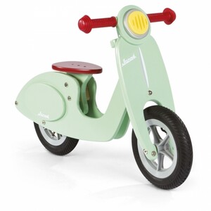 Детский транспорт: Толокар - Ретро скутер (мятный) Janod