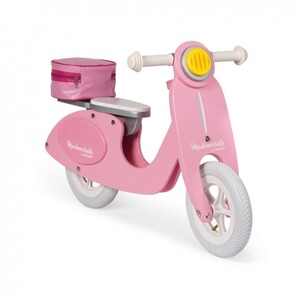 Дитячий транспорт: Толокар — Ретро скутер (рожевий) Janod, J03239