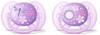 Пустушка ортодонтична для дівчаток Ultra Soft 2 шт 6+ Avent