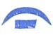 Набір аксесуарів для подушки DreamWizard (наволочка, міні-подушка) Синій Nuvita дополнительное фото 1.