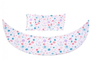 Для мами: Набір аксесуарів для подушки DreamWizard (наволочка, міні-подушка) Білий Nuvita