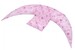 Набор аксессуаров для подушки DreamWizard (наволочка, мини-подушка) Розовый Nuvita дополнительное фото 1.