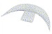 Набор аксессуаров для подушки DreamWizard (наволочка, мини-подушка) Белый с точками Nuvita дополнительное фото 2.