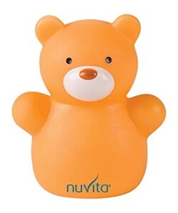 Детская комната: Детский ночник Медвежонок 0м+ 8 см Nuvita