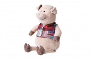 Игры и игрушки: Свинка в жилетке (45 см) Same Toy