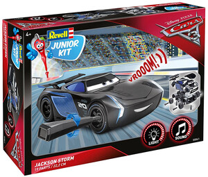 Ігри та іграшки: Автомобіль Revell Тачки 3 Jackson Storm зі світлом і звуком 1:20 (00861)