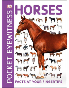 Книги для дітей: Pocket Eyewitness Horses