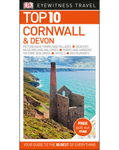 Туризм, атласы и карты: DK Eyewitness Top 10 Travel Guide: Top 10 Cornwall and Devon
