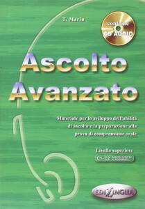 Книги для дітей: Ascolto: Ascolto Medio. Libro (+CD)