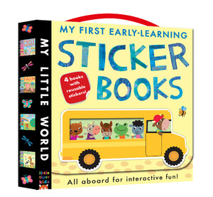 Книги для детей: My First Early-learning Sticker Books