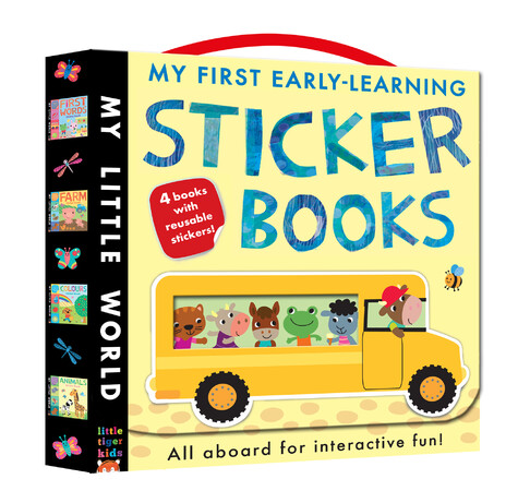 Альбомы с наклейками: My First Early-learning Sticker Books