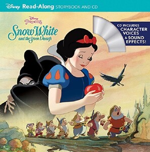 Книги для детей: Snow White and the Seven Dwarfs (storybook and CD)
