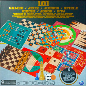 Настільні ігри: Набір 101 гра, Spin Master