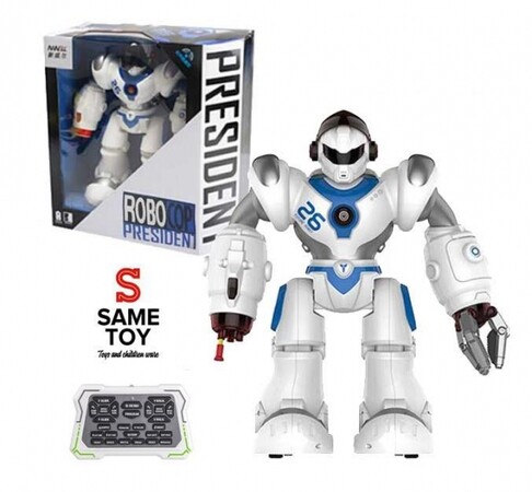 Роботы-трансформеры: Робот Дестроер на радиоуправлении (белый) Same Toy