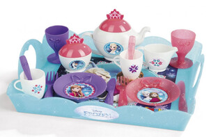 Ігри та іграшки: Набір посуду Чаювання з підносом, Frozen