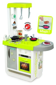Ігри та іграшки: Інтерактивна кухня Смобі Cherry зі звуком і аксесуарами