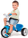 Детский велосипед с козырьком и багажником (синий) дополнительное фото 2.