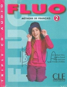 Книги для детей: Fluo 2 CD audio pour la classe
