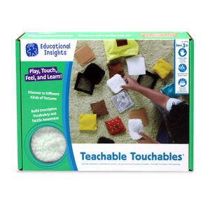 Розвивальні іграшки: Набір з текстурними квадратами в мішечку Educational Insights