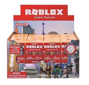 Ігри та іграшки: Ігрова колекційна фігурка Jazwares Roblox Mystery Figures Industrial S5