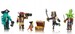 Набор игровых коллекционных фигурок Jazwares Roblox Mix & Match Set Pirate Showdown, набор 4 шт. дополнительное фото 1.
