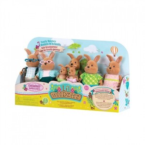 Ігри та іграшки: Набір фігурок — Велика Родина Кроликів 7 од. Li'l Woodzeez