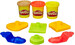 Ведерко пластилина с формочками Пикник, Play-Doh дополнительное фото 1.