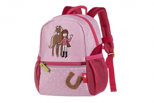 Рюкзаки: Детский рюкзак для дошкольника розовый Gina Galopp, sigikid