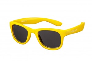 Детские очки: Детские солнцезащитные очки Koolsun Wave желтые 1+