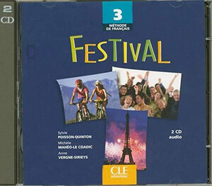 Книги для дорослих: Festival 3 Аудио СД [CLE International]